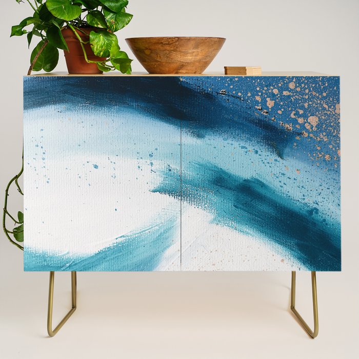 Abstract Oil Painting No.33 Credenza Gallery Image 1