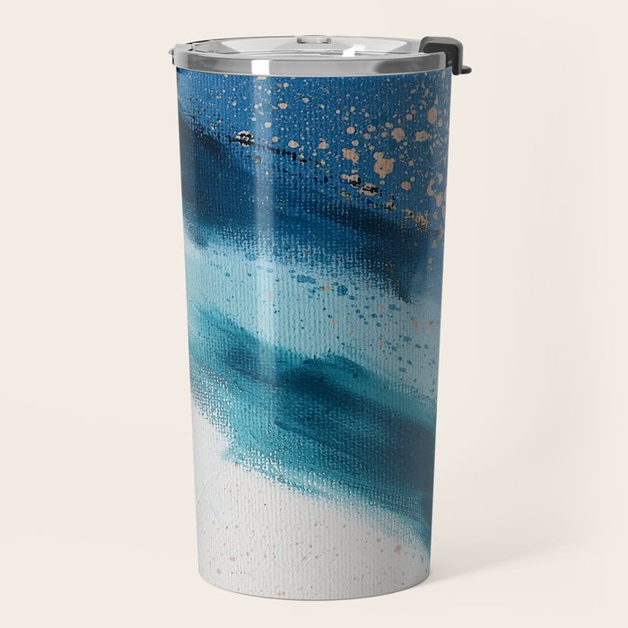Abstract Oil Painting No.33 Travel Mug Gallery Image 2