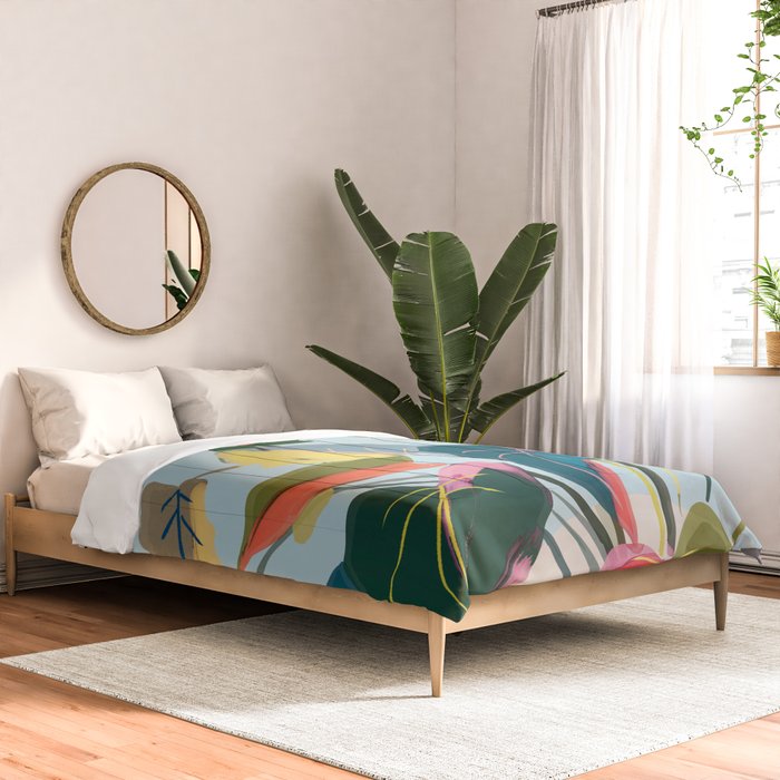 House Plant 8 Comforter Gallery Image 2