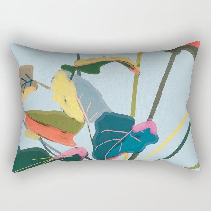 House Plant 8 Rectangular Pillow Gallery Image 1
