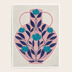 Vase of roses Poster Gallery Image 4