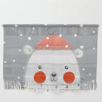 Christmas Polar Bear Wall Hanging Gallery Image 1