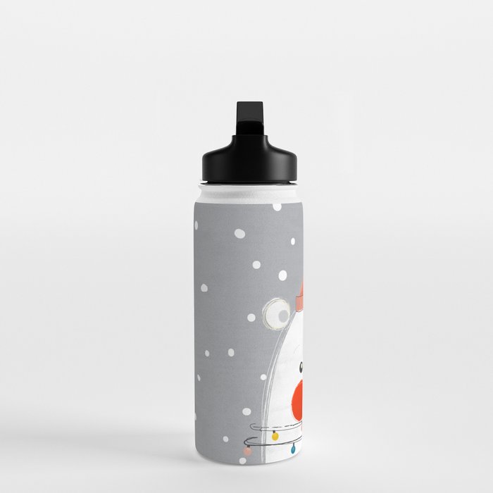 Christmas Polar Bear Water Bottle Gallery Image 3