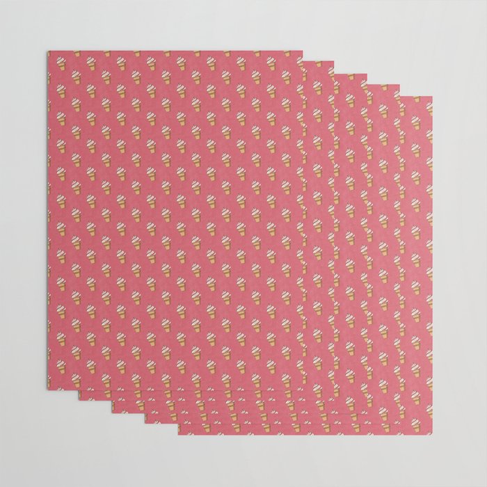 FAST FOOD / Ice Cream - pattern Wrapping Paper Gallery Image 3