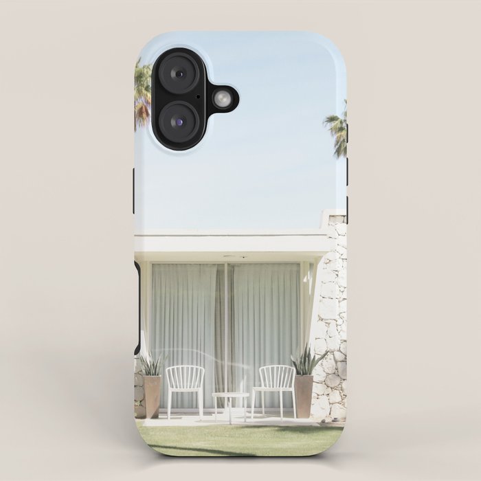 Palm Springs, California Photo Series | Palmtrees Architecture Photography iPhone Case Gallery Image 1