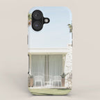 Palm Springs, California Photo Series | Palmtrees Architecture Photography iPhone Case Gallery Image 1