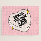 Gemini Conversation Heart Jigsaw Puzzle Gallery Image 1
