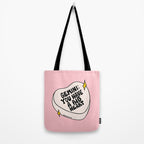 Gemini Conversation Heart Tote Bag Gallery Image 2