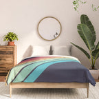 Lembona - Classic 70s Vintage Style Retro Summer Stripes Comforter Gallery Image 3