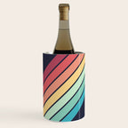 Lembona - Classic 70s Vintage Style Retro Summer Stripes Wine Chiller Gallery Image 1