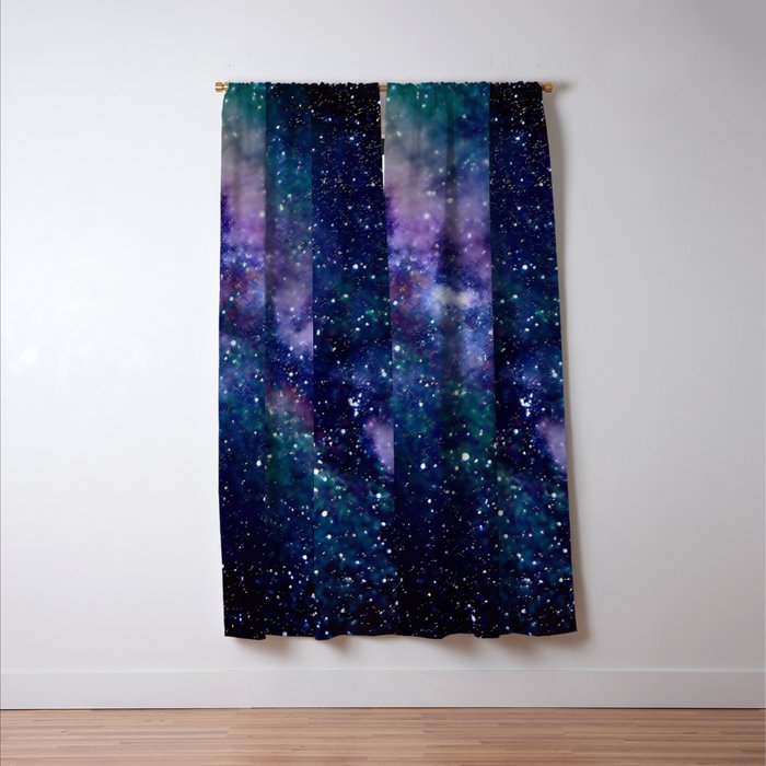 Milky Way Window Curtain Gallery Image 3