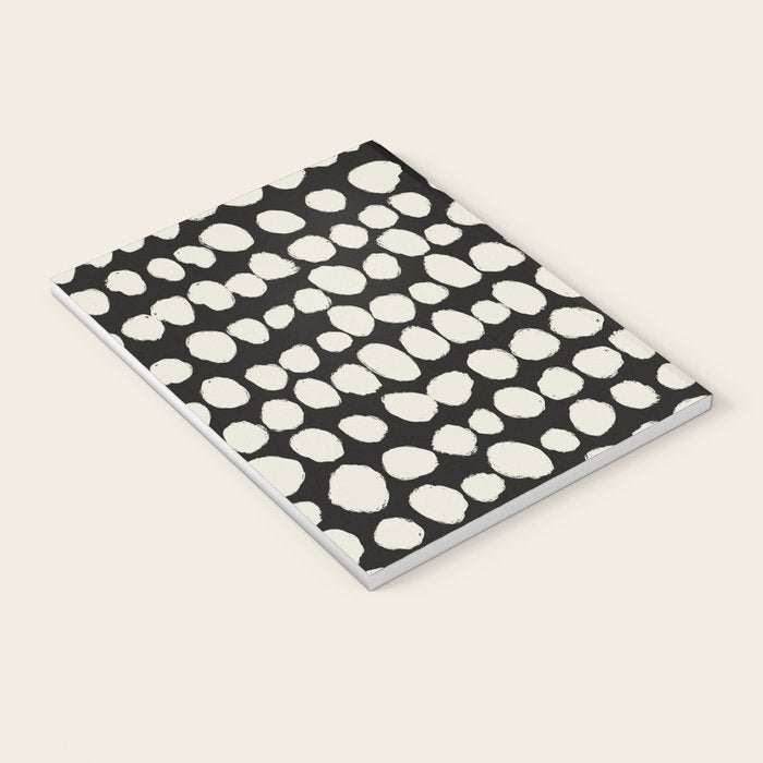 Irregular Polka Dot Pattern #2 Notebook Gallery Image 3
