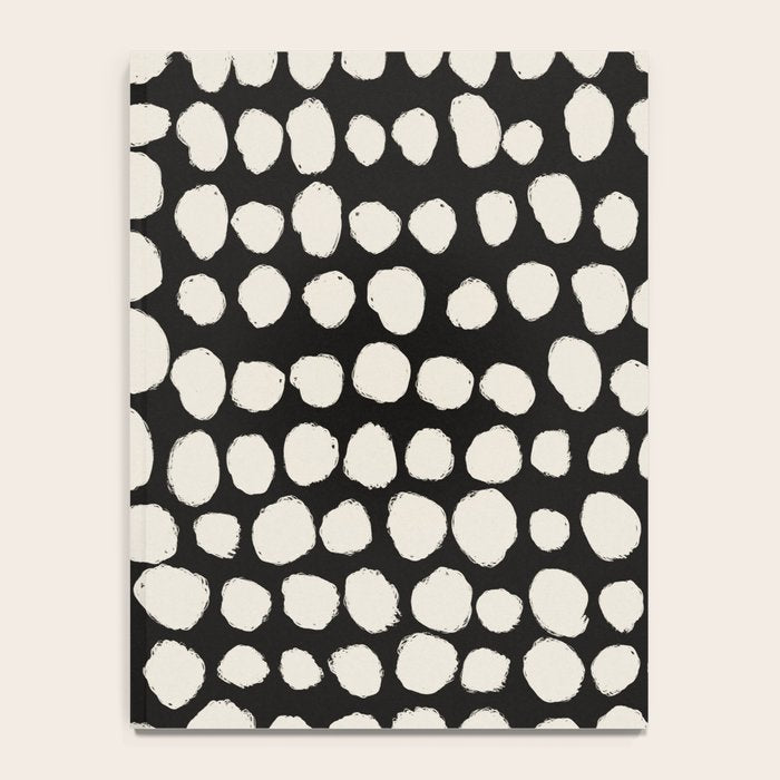 Irregular Polka Dot Pattern #2 Notebook Gallery Image 4