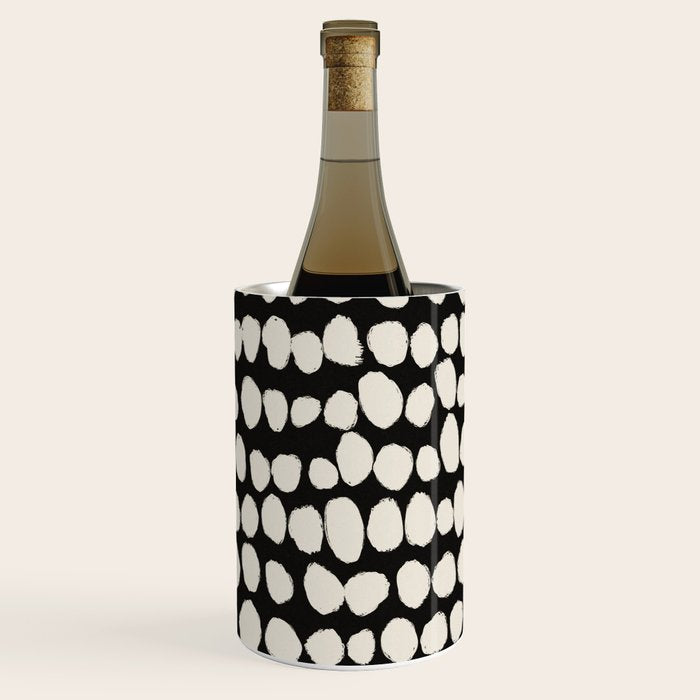 Irregular Polka Dot Pattern #2 Wine Chiller Gallery Image 2