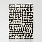 Irregular Polka Dot Pattern #2 Stationery Card Gallery Image 2