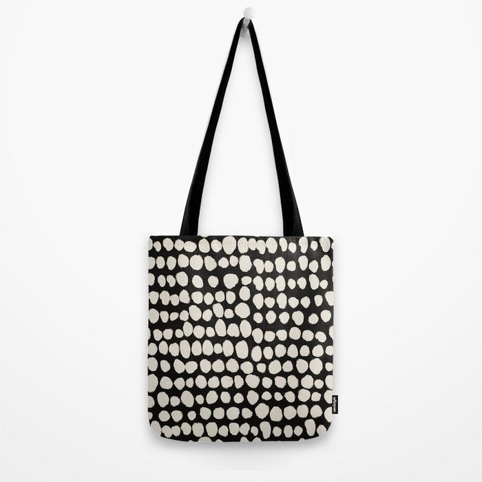 Irregular Polka Dot Pattern #2 Tote Bag Gallery Image 2