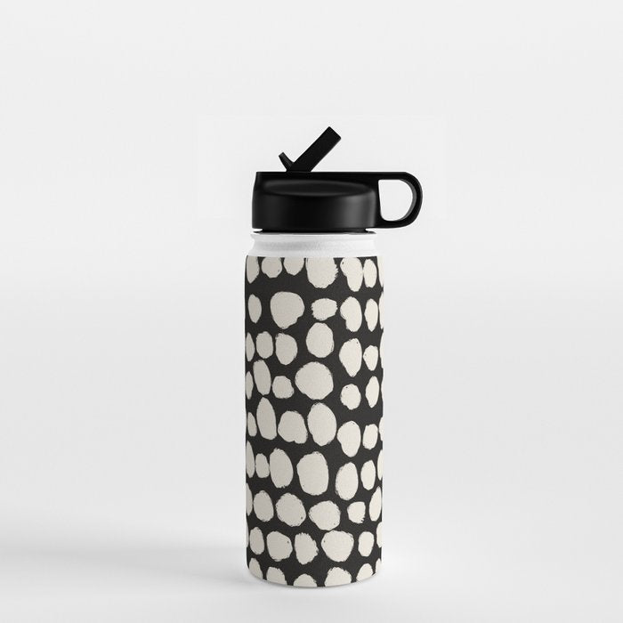 Irregular Polka Dot Pattern #2 Water Bottle Gallery Image 1