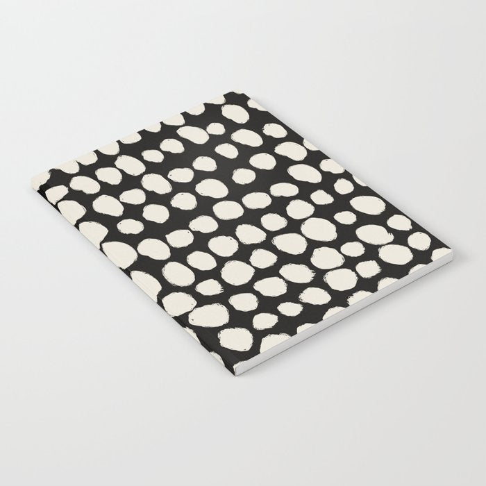 Irregular Polka Dot Pattern #2 Notebook Gallery Image 1