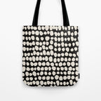 Irregular Polka Dot Pattern #2 Tote Bag Gallery Image 1
