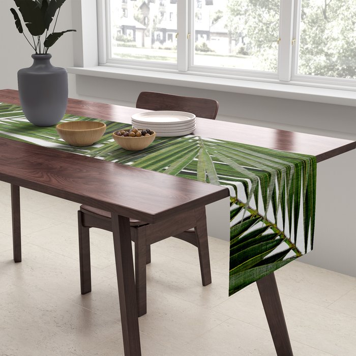 Palm Leaf III Table Runner Gallery Image 2