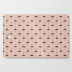 Ballet of Mustache Pattern Cutting Board Gallery Image 1