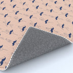 Ballet of Mustache Pattern Rug Gallery Image 4