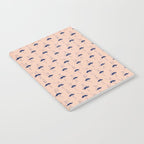 Ballet of Mustache Pattern Notebook Gallery Image 2