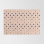 Ballet of Mustache Pattern Rug Gallery Image 2