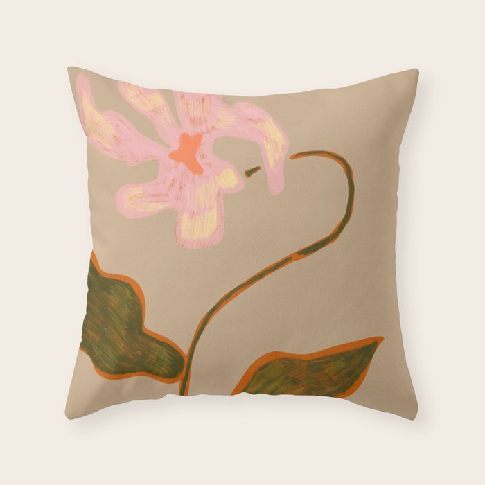 Lone But Not Alone Throw Pillow Gallery Image 6