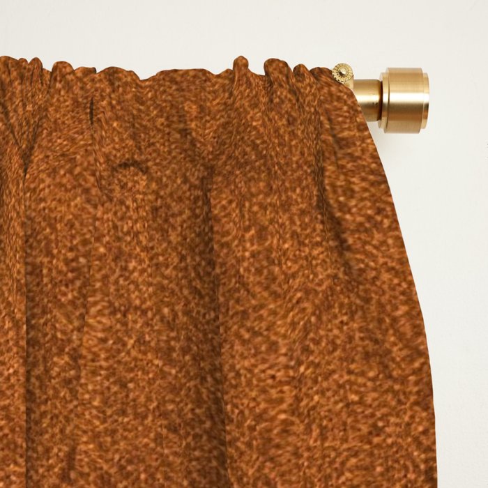 medium cognac conditioned leather ( faux  ) Window Curtain Gallery Image 2