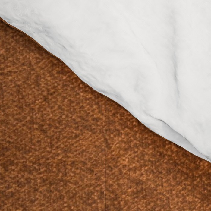 medium cognac conditioned leather ( faux  ) Comforter Gallery Image 4