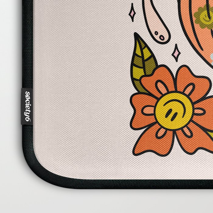 Happy Pumpkin Laptop Sleeve Gallery Image 3