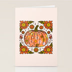 Happy Pumpkin Stationery Card Gallery Image 2