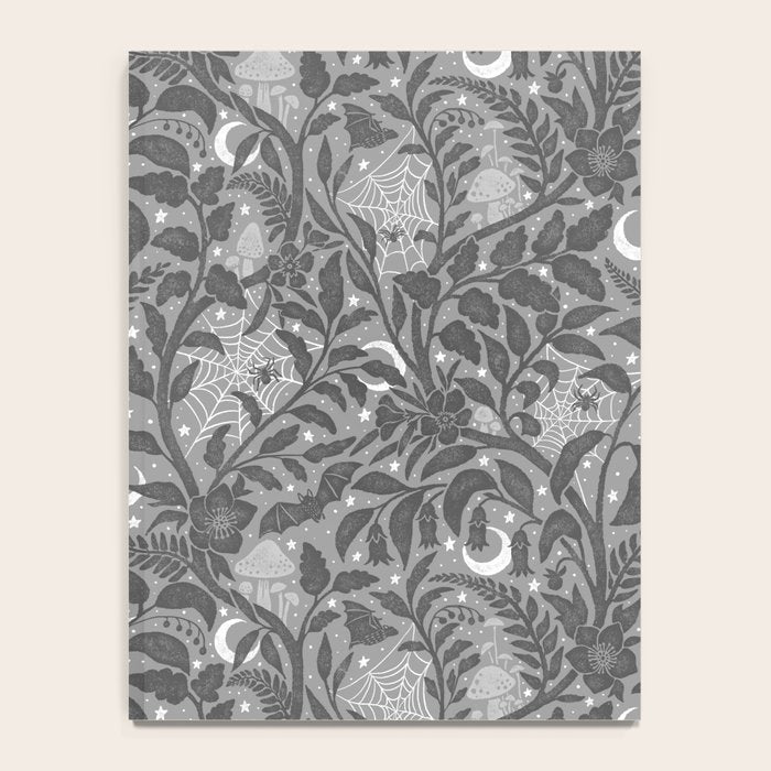Mysterious Garden - Grayscale  Notebook Gallery Image 4