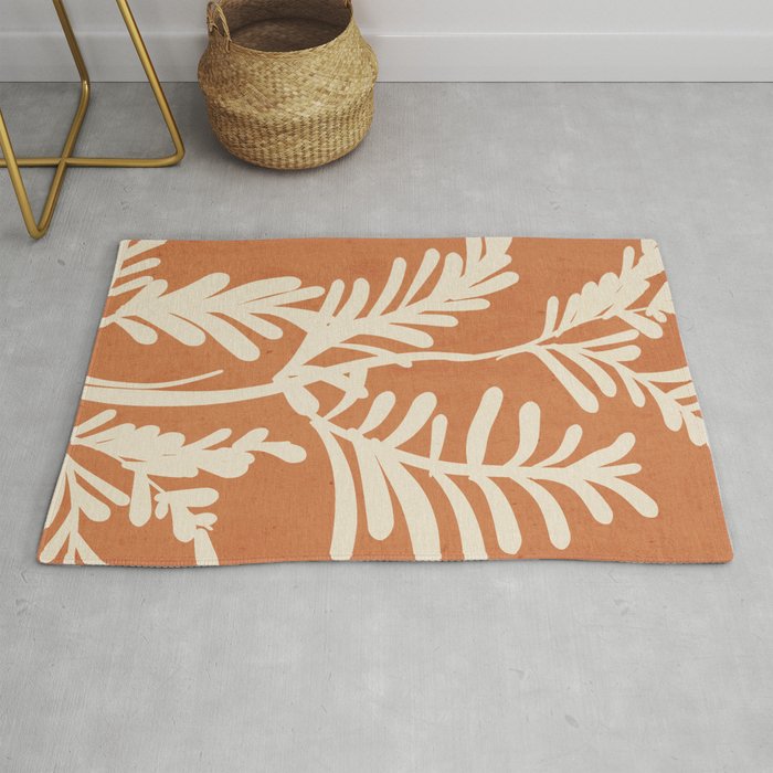 Abstract Minimal -Plant 6 Rug Gallery Image 1