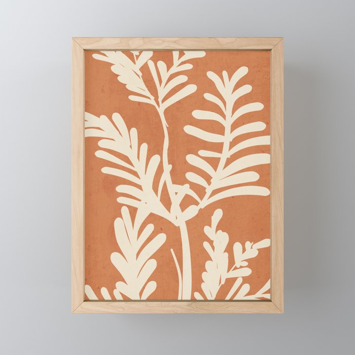 Abstract Minimal -Plant 6 Mini Art Print Gallery Image 1