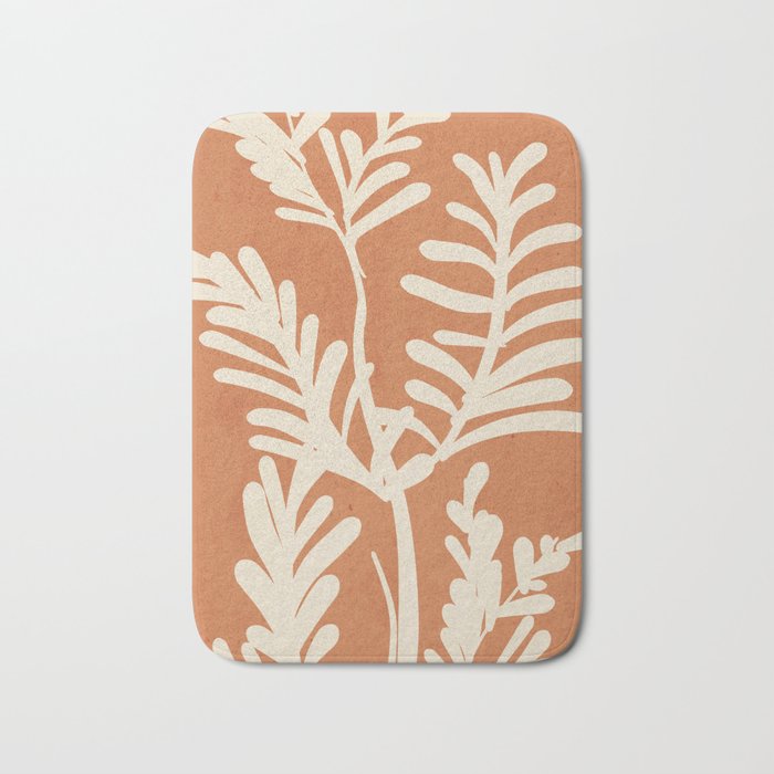 Abstract Minimal -Plant 6 Bath Mat Gallery Image 1