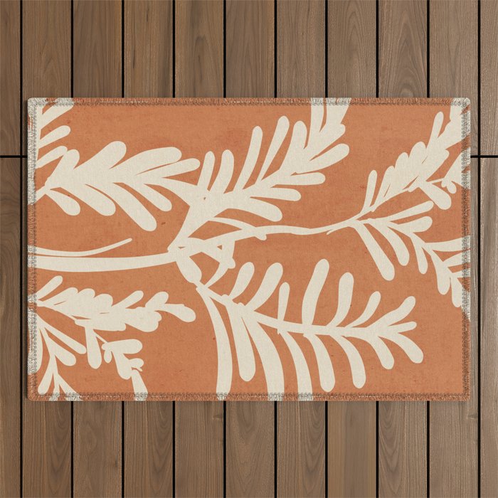 Abstract Minimal -Plant 6 Outdoor Rug Gallery Image 1