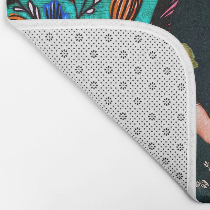 Frida´s secret smile Bath Mat Gallery Image 2