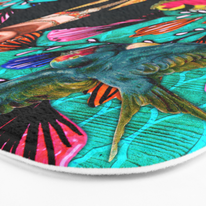 Frida´s secret smile Bath Mat Gallery Image 3