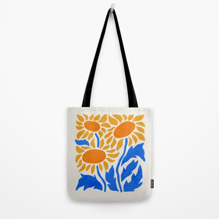 FOLIAGE 002: Sunflower | Flower Market Tote Bag Gallery Image 2