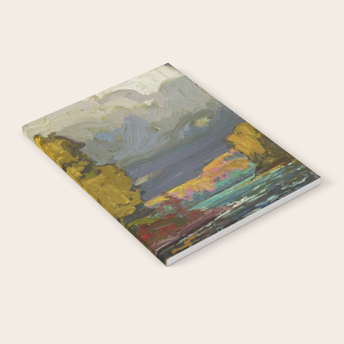 Tom Thomson Poplars by a Lake 1916 Canadian Landscape Artist Notebook Gallery Image 2