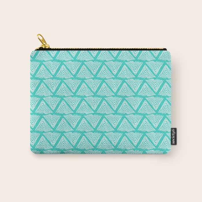 Lagos: Aqua Tiles Carry All Pouch Gallery Image 1