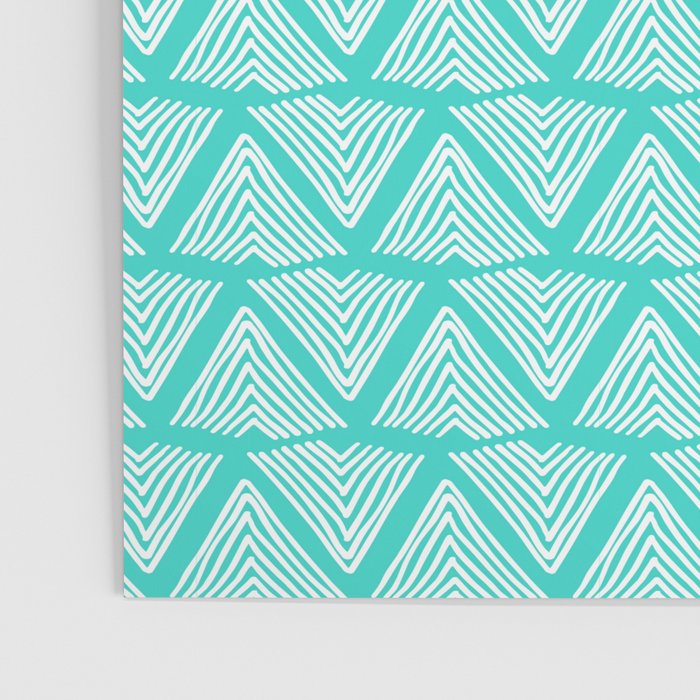 Lagos: Aqua Tiles Poster Gallery Image 3