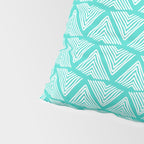Lagos: Aqua Tiles Pillow Sham Gallery Image 4