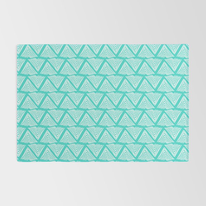 Lagos: Aqua Tiles Rug Gallery Image 2