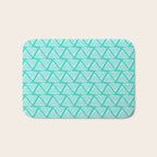 Lagos: Aqua Tiles Bath Mat Gallery Image 1