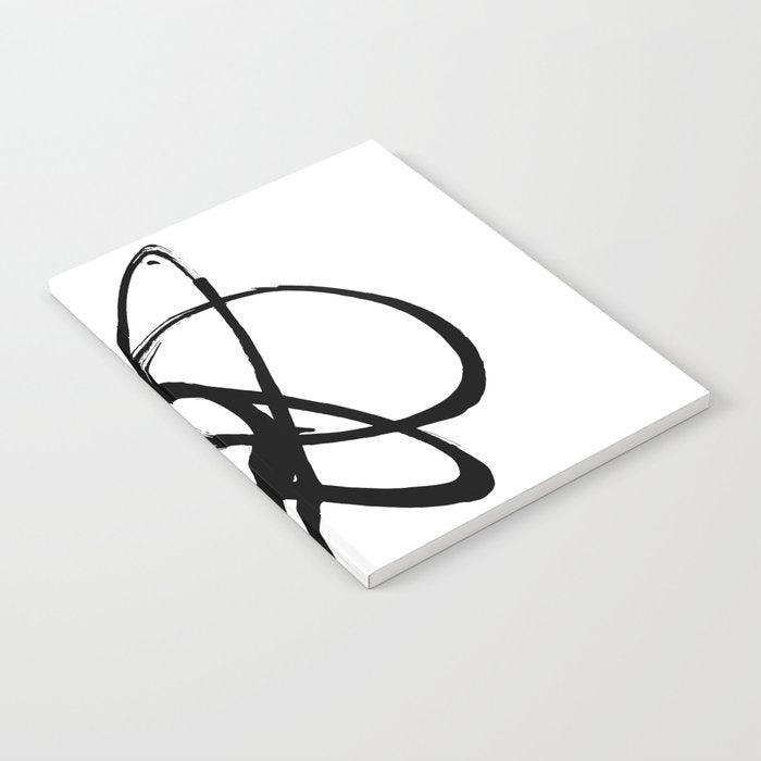 Astral Orbit White Background Notebook Gallery Image 2