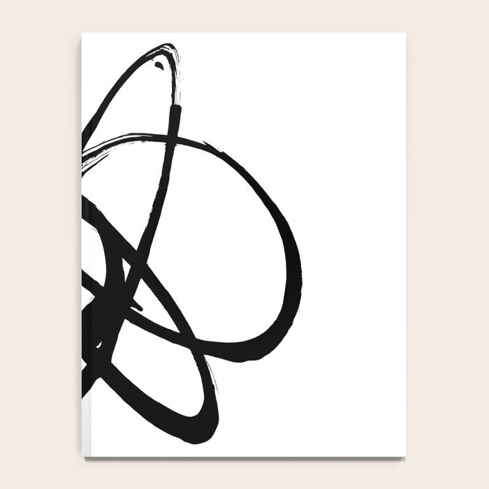 Astral Orbit White Background Notebook Gallery Image 4