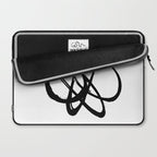 Astral Orbit White Background Laptop Sleeve Gallery Image 2